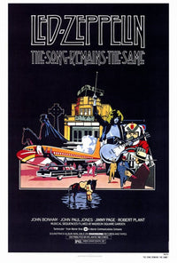 The Song Remains the Same movie poster print 27x40 inches