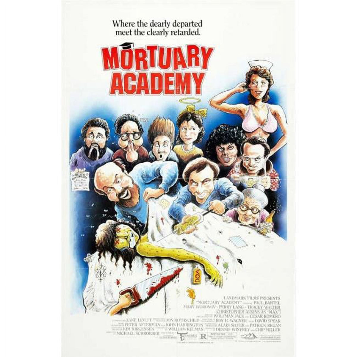 Mortuary Academy movie poster print - 27 x 40 inches