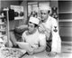 Abbott & Costello in sailor uniforms photo print