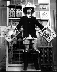 Ringo Starr black and white photo print from Help! capturing the iconic drummer.