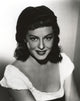 Paulette Goddard smiling in white dress portrait photo print