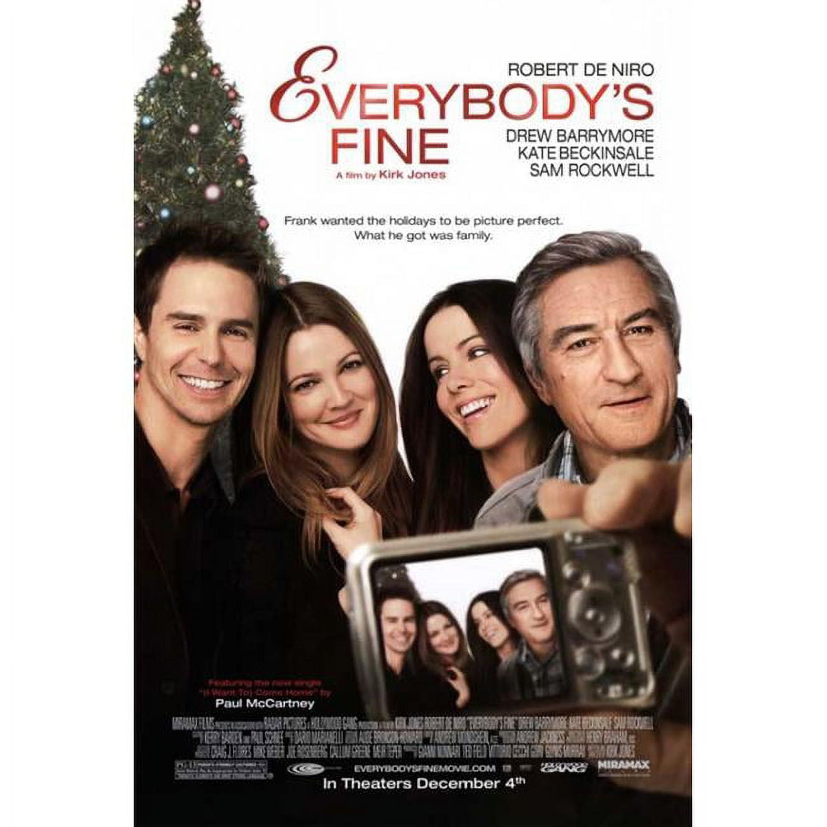 Everybody's Fine Movie Poster Print showcasing family connections.