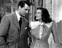The Philadelphia Story photo poster print featuring Cary Grant and Katharine Hepburn, 1940.