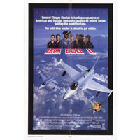 Iron Eagle 2 Movie Poster Print 27x40 - Aerial combat artwork.