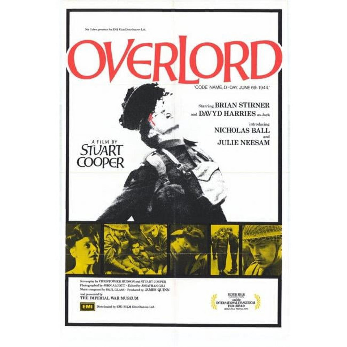 Overlord movie poster print showcasing action-packed scenes.