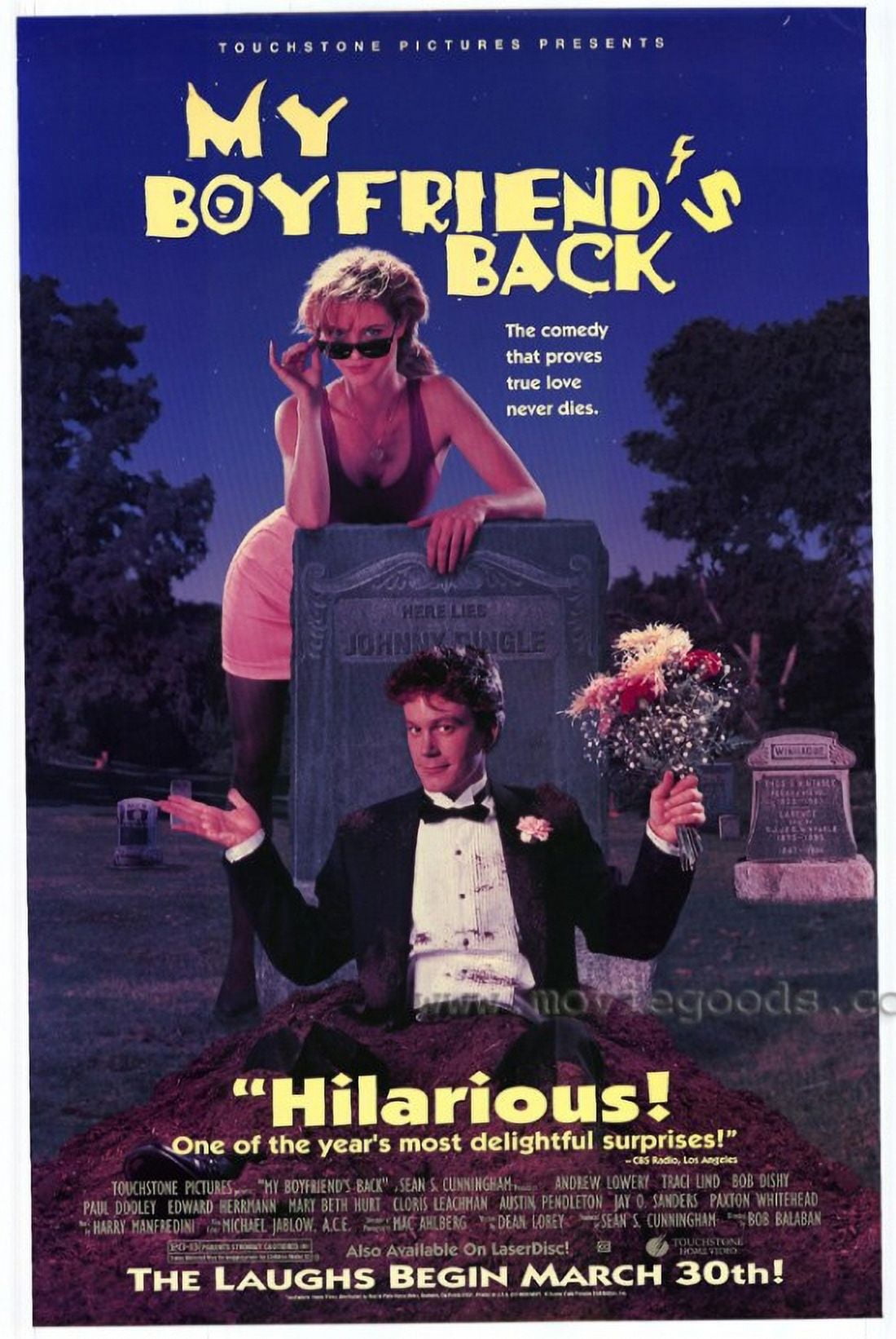 My Boyfriend's Back movie poster 11x17 print