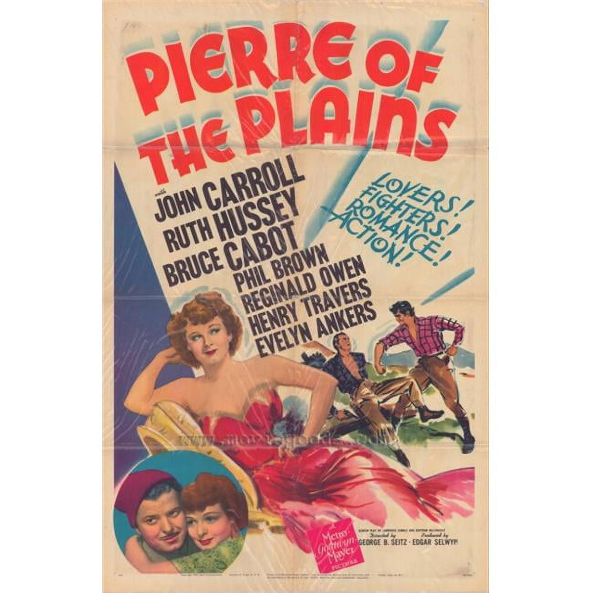 Pierre of the Plains movie poster print, 27x40 inches