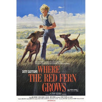 Where the Red Fern Grows Movie Poster 11x17 print.