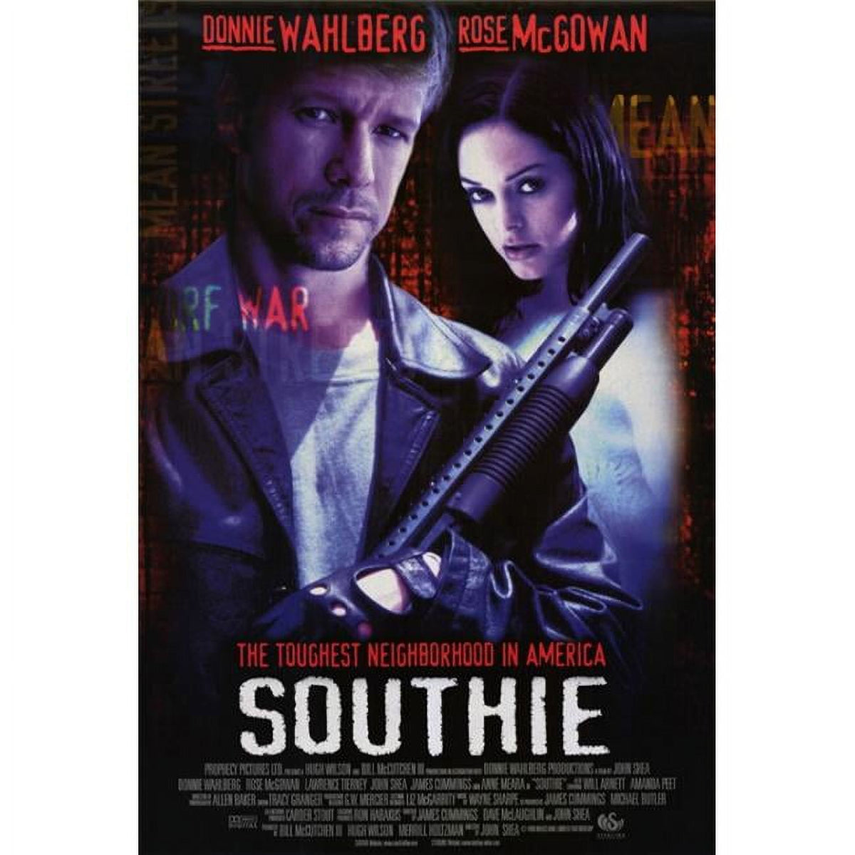 Southie Movie Poster Print - 27x40 size showcased