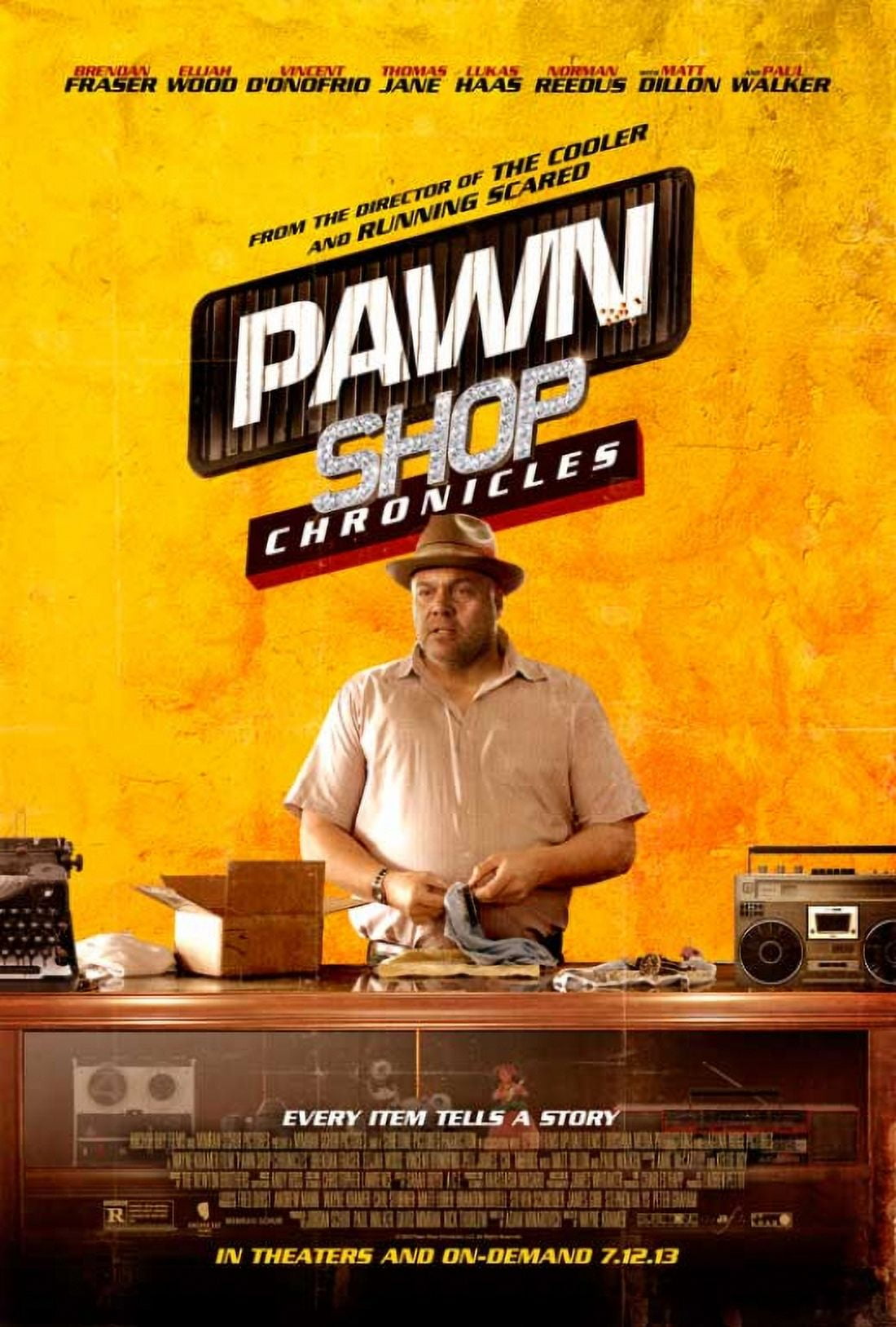 Pawn Shop Chronicles Movie Poster 11x17 - Eye-catching design