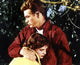 Rebel Without A Cause photo poster print featuring Natalie Wood and James Dean.