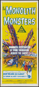 The Monolith Monsters 1957 movie masterprint poster