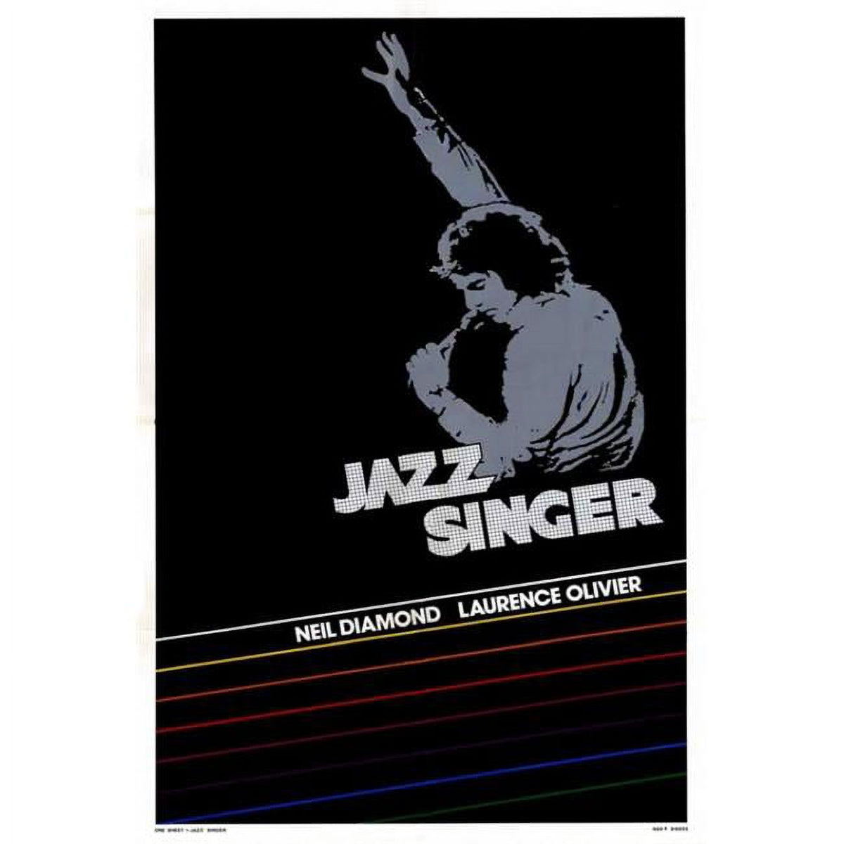 The Jazz Singer Movie Poster Print showcasing classic film art.