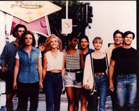 Melrose Place cast walking down the road photo print.
