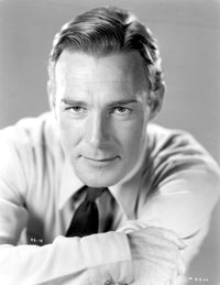 Portrait of Randolph Scott classic film photo print.