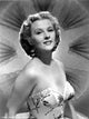 Ilona Massey portrait photo print in beaded gown