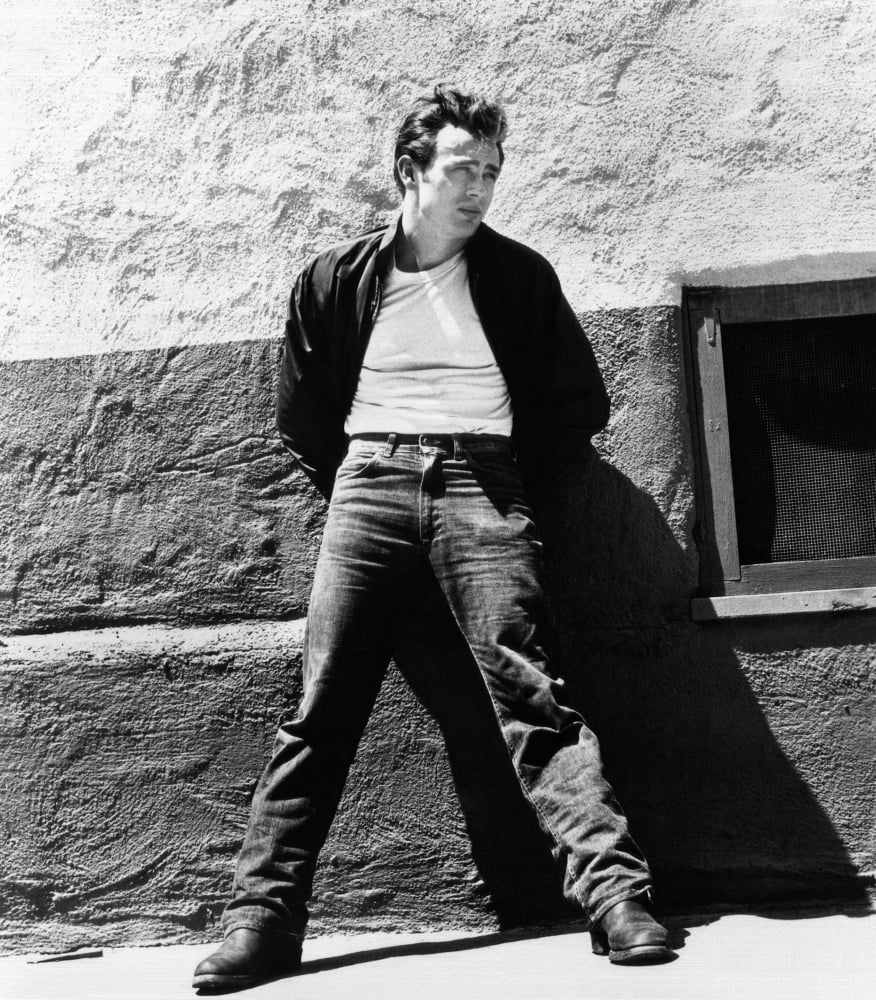 Rebel Without A Cause photo print showcasing classic film imagery.