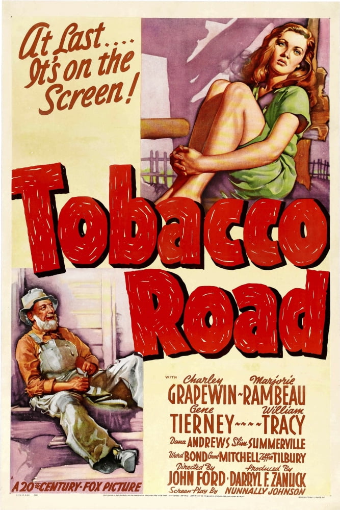 Tobacco Road Movie Masterprint Poster Print showcasing classic cinema imagery.