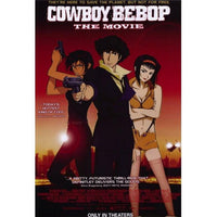 Cowboy Bebop Movie Poster Print 27x40 showcasing iconic anime characters.