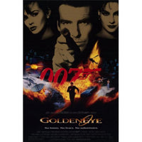 Goldeneye Movie Poster - 11x17 print featuring iconic film imagery.