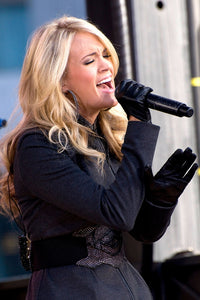 Carrie Underwood On Stage Concert Photo at Lincoln Center GMA