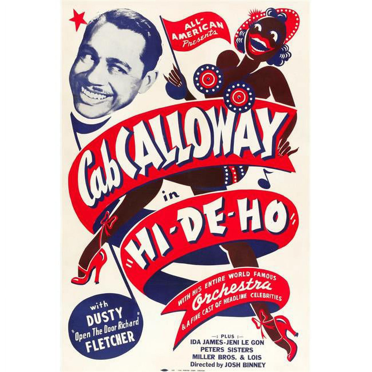 Hi-De-Ho Cab Calloway 1947 Movie Poster Masterprint