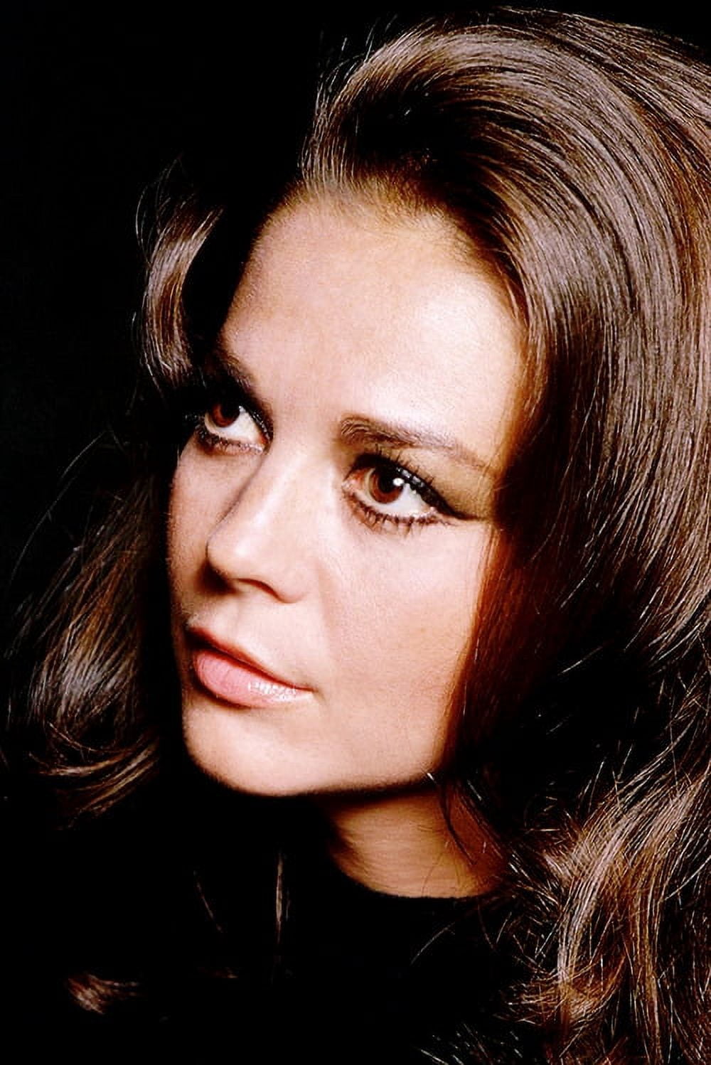 Natalie Wood close-up photo print capturing her iconic side shot.