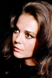 Natalie Wood close-up photo print capturing her iconic side shot.