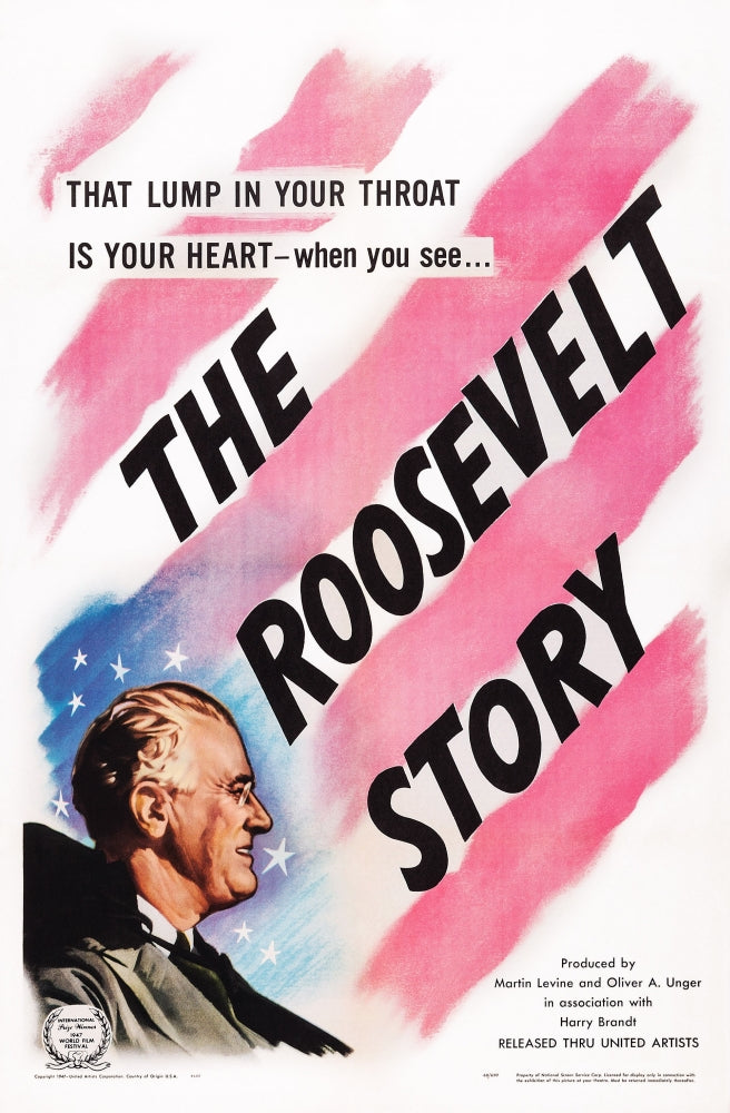 Theodore Roosevelt Story Us Movie Masterprint Poster Print 11 x 17