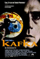 Kafka Movie Poster Print 27x40 inches featuring literary design.