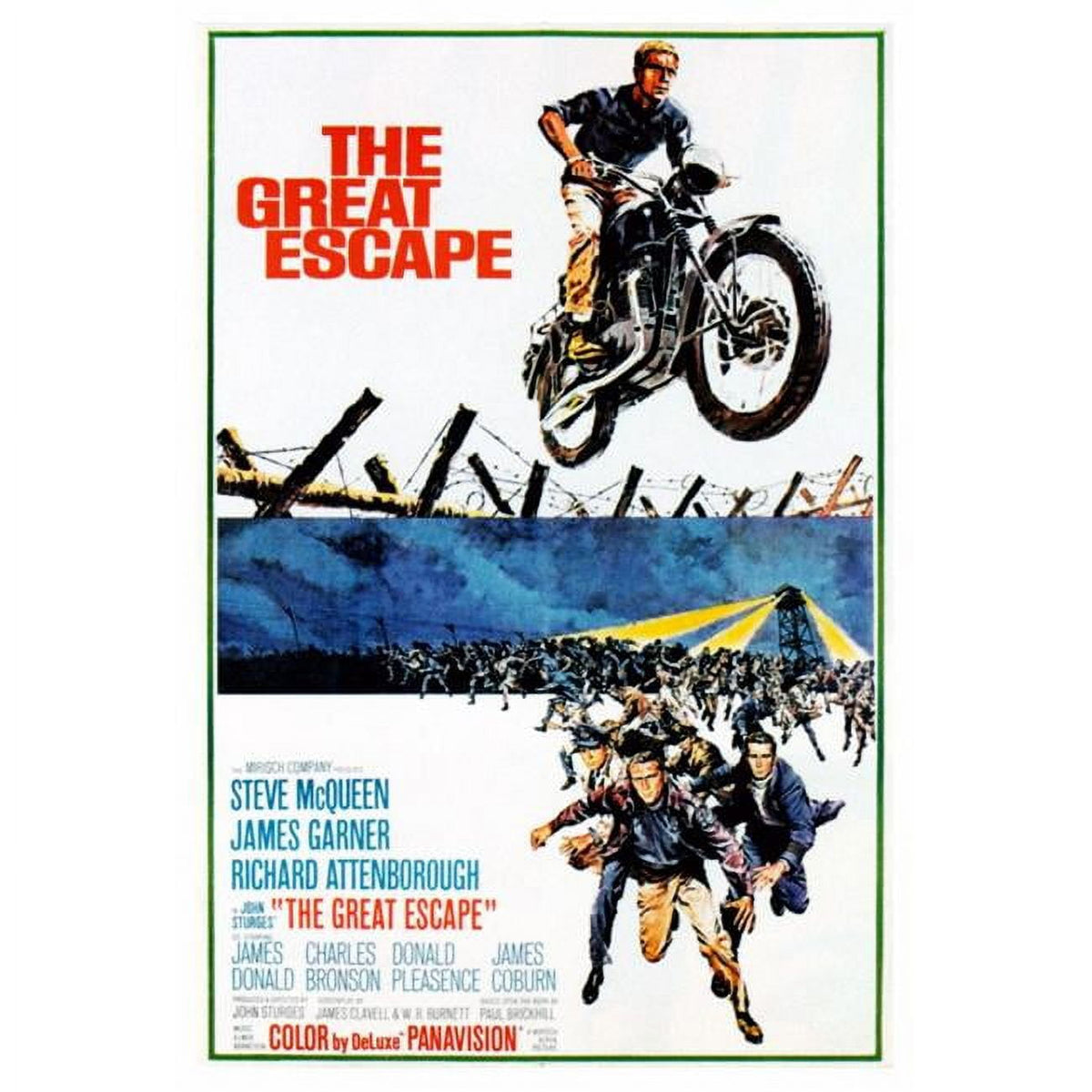 The Escape Movie Poster Masterprint - 11x17 size, vibrant colors and quality print.