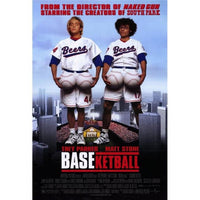 BASEketball movie poster print in 27x40 size featuring sports comedy theme.
