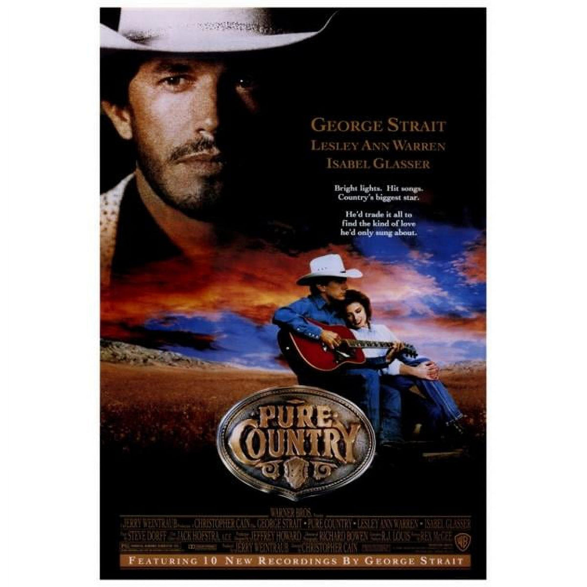 Pure Country movie poster print 27 x 40 inches.