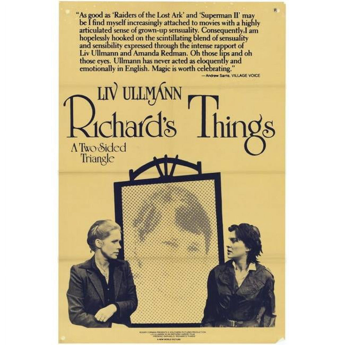 Richard's Things Movie Poster Print 27x40
