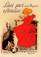 Vintage Lait Pur Stérilisé De La Vingeanne poster print from 1897.