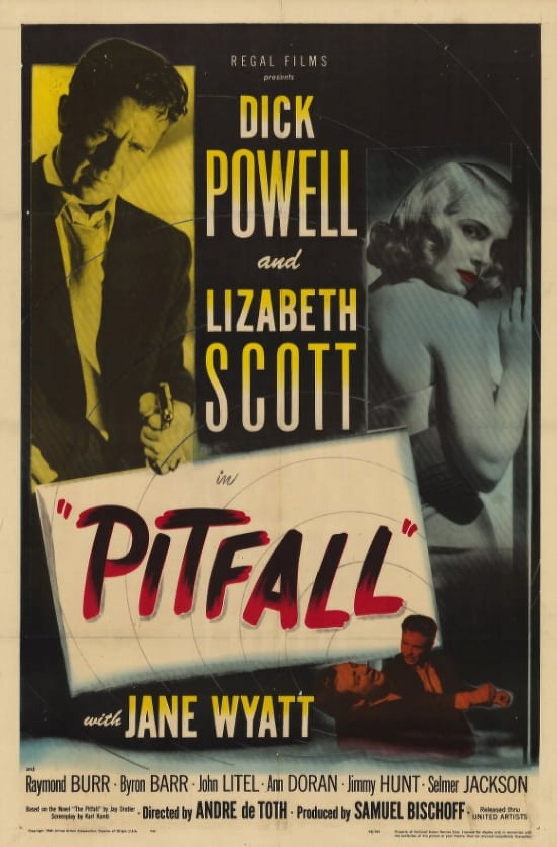 Pitfall Movie Poster showcasing classic adventure game art