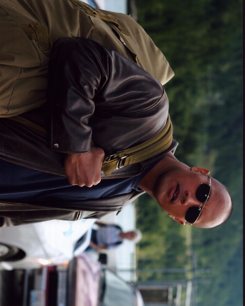 Dwayne Johnson Carrying Bag Walking Tall Photo Print