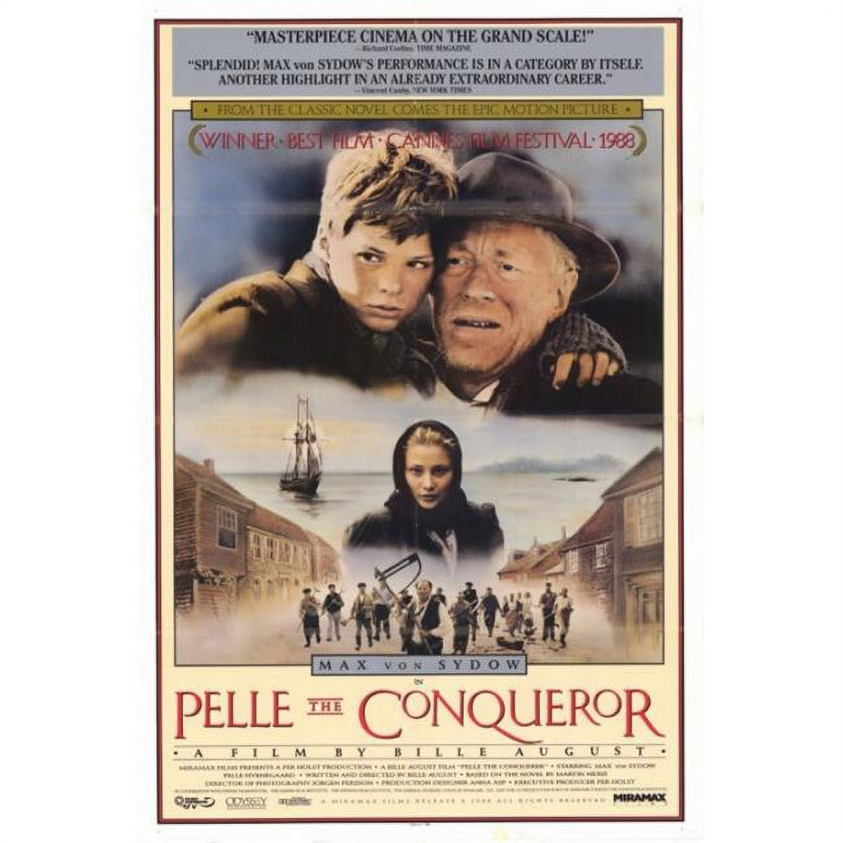 Pelle The Conqueror Movie Poster Print - 27 x 40 inches