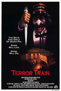 Terror Train Movie Poster Print in 27x40 size, perfect for horror decor.