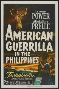 American Guerrilla in the Philippines Movie Poster 11x17