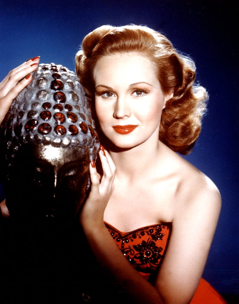 Virginia Mayo vintage portrait photo print from the 1940s