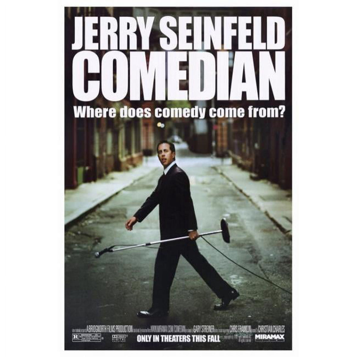 Comedian Movie Poster Print - 27x40 inches, vibrant colors and sharp details.