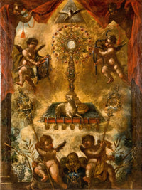 Allegory of the Eucharist poster print by Anonymous, 18x24 inches