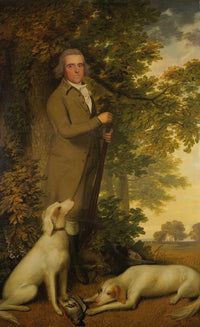 Portrait of A Gentleman art print by James Millar showcasing sophistication and elegance.