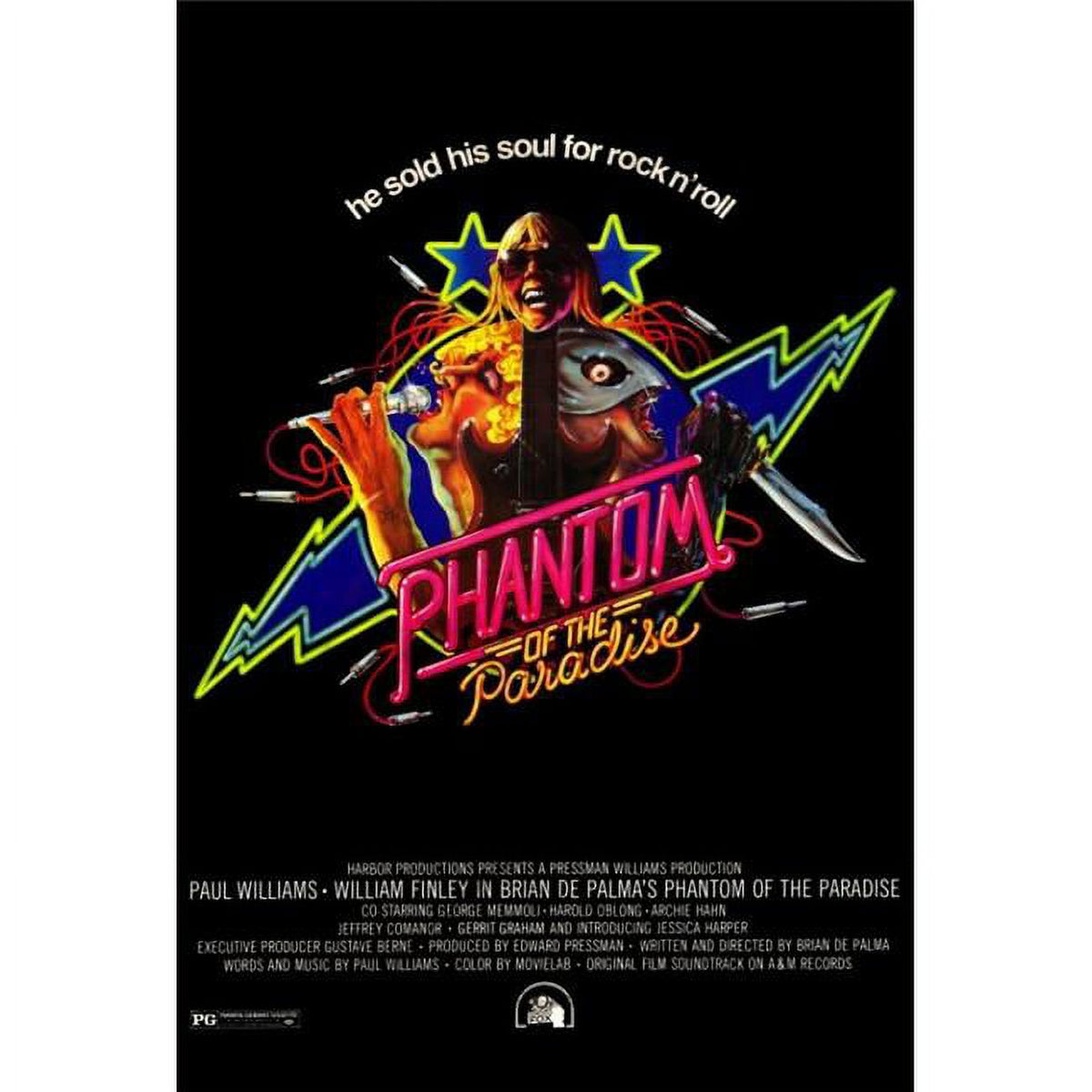 Phantom of the Paradise Movie Poster Print 27x40