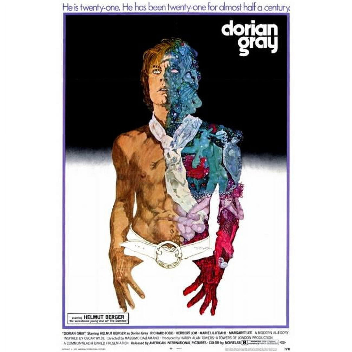 Dorian Gray Movie Poster Print 27x40 - gothic elegance