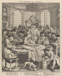 The Four Stages of Cruelty poster print by William Hogarth