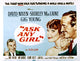 Ask Any Girl movie poster featuring Shirley Maclaine and David Niven, 1959