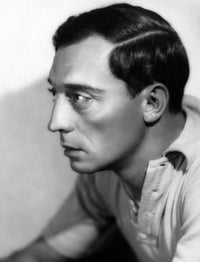 Buster Keaton 1930 Profile Photo Poster Print