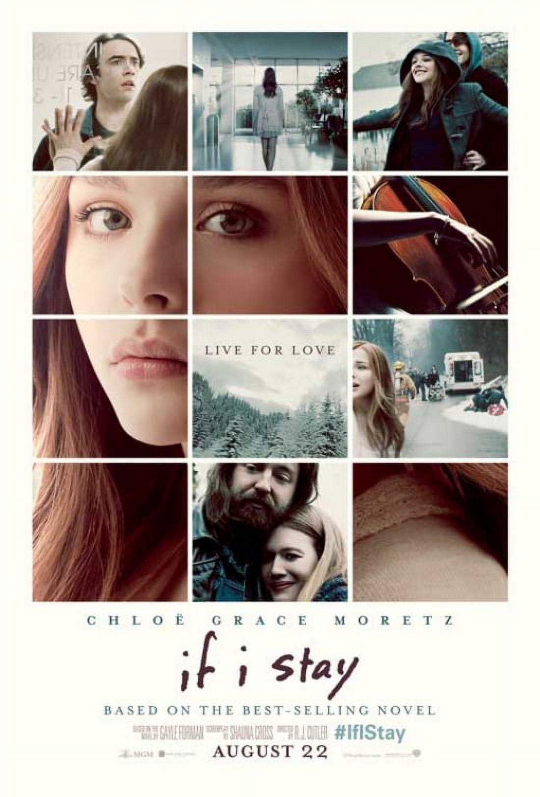 If I Stay movie poster print in 11x17 size